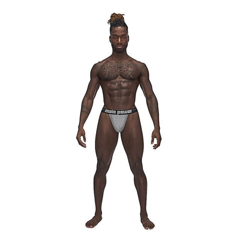 Male Power Sexagon Breathable Micro V Thong by Magic Silk - Mens Briefs And Boxers
