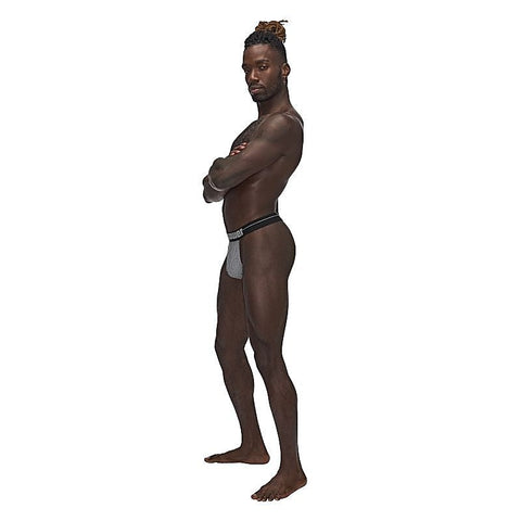 Male Power Sexagon Breathable Micro V Thong by Magic Silk - Mens Briefs And Boxers