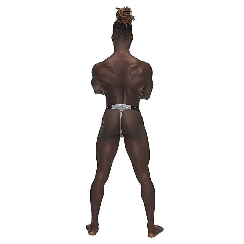 Male Power Sexagon Breathable Micro V Thong by Magic Silk - Mens Briefs And Boxers