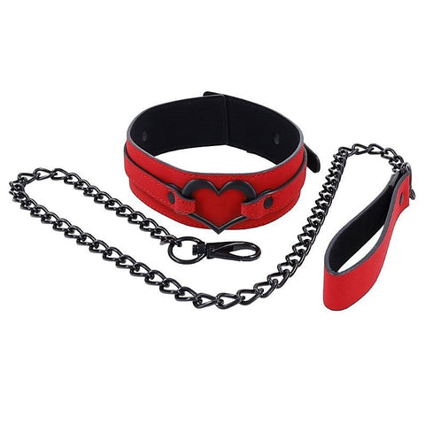 Premium Amor Collar and Leash by Sportsheets - Collars and Leads