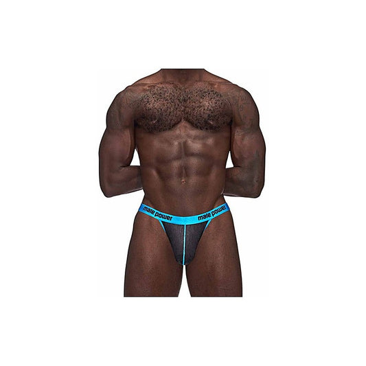 Male Power Casanova Uplift Micro Mens Thong Black S / M - Mens Briefs And Boxers
