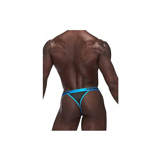 Male Power Casanova Uplift Micro Mens Thong Black S / M - Mens Briefs And Boxers