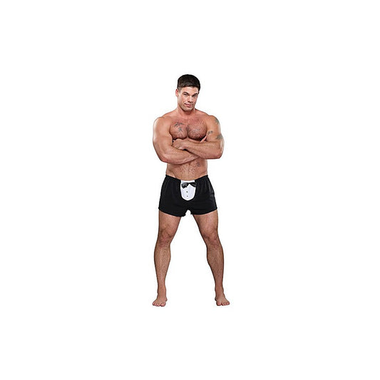 Male Power Tuxedo Mens Boxer Novelty Underwear Black - Party Gifts and Novelties