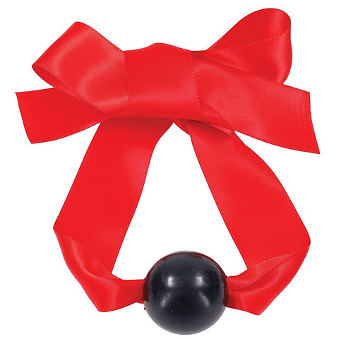 Premium Amor Satin Ball Gag by Sportsheets - Bondage Gags and Bits