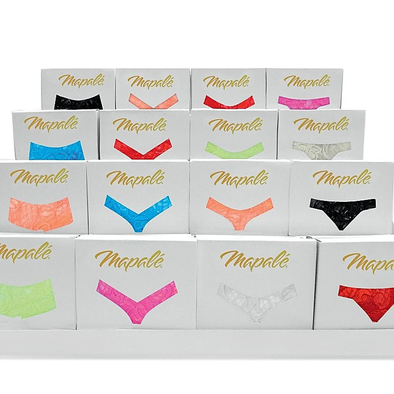 Premium Lace V Back Sexy Thong by Mapale - G-Strings, Panties and Shorts
