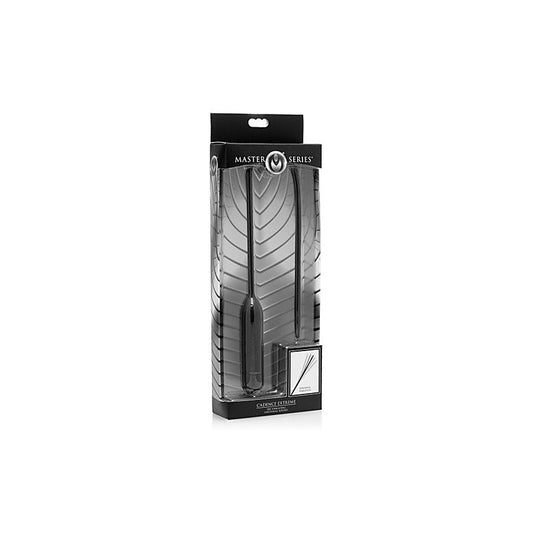 Master Series Cadence Extreme 10x Vibrating Urethral Sound 14 Inch - Urethral Sounds