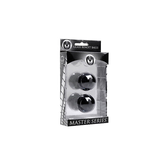 Jaded Glass Ben Wa Balls by XR Brands - Love Eggs and Kegel Exercisers