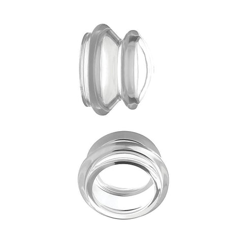 Master Series Clear Plungers Fetish Nipple Suckers - Nipple and Clit Clamps