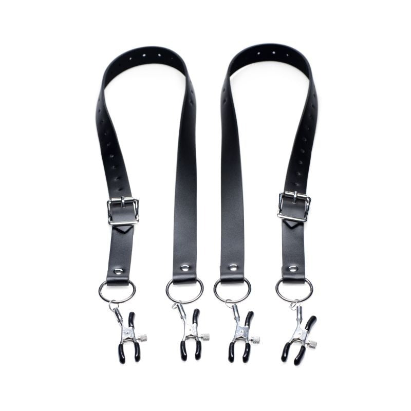 Spread Labia Spreader Straps by XR Brands - Spreaders and Hangers