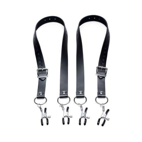 Spread Labia Spreader Straps by XR Brands - Spreaders and Hangers