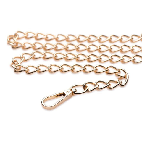 Leashed Lover Chain Leash Collar by XR Brands - Collars and Leads