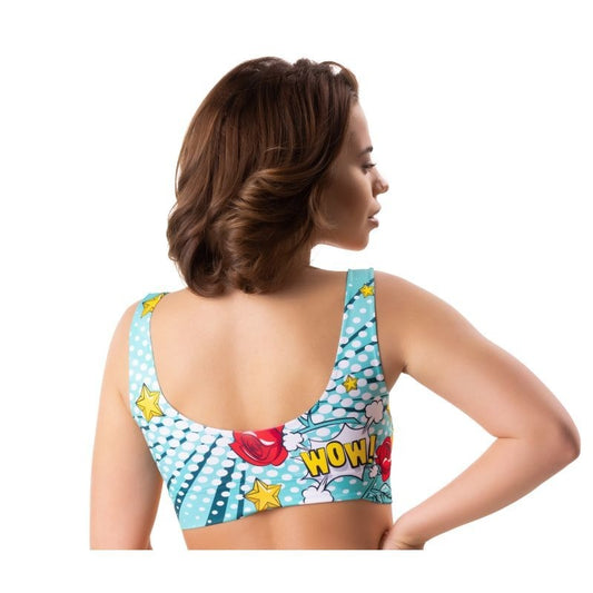 Comics Like Crop Top by Mememe Lingerie - Bras and Bra Sets