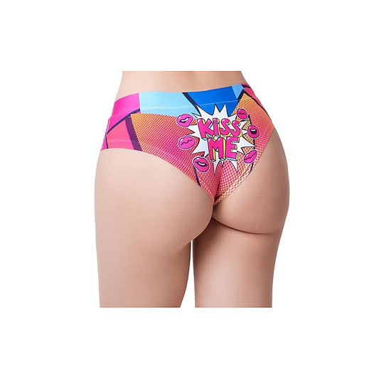 Mememe Lingerie Comic Fans Pink Slip Sexy Womens Pantie - G-Strings, Panties and Shorts