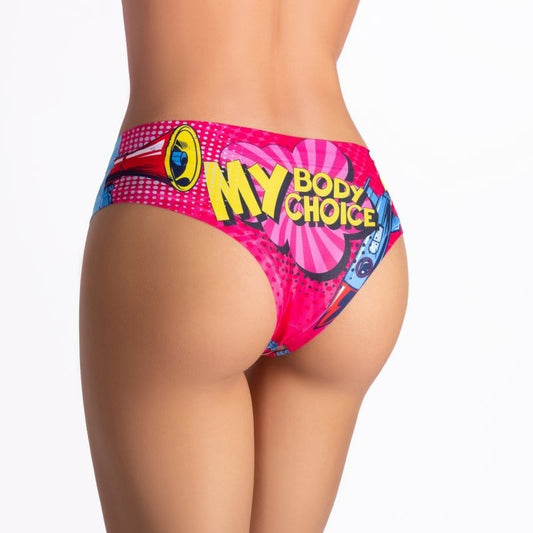 Comics Relax Girl Slip by Mememe Lingerie - G-Strings, Panties and Shorts