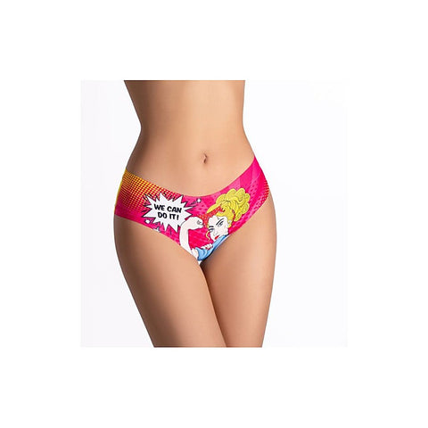 Comics Strong Girl Slip by Mememe Lingerie - G-Strings, Panties and Shorts