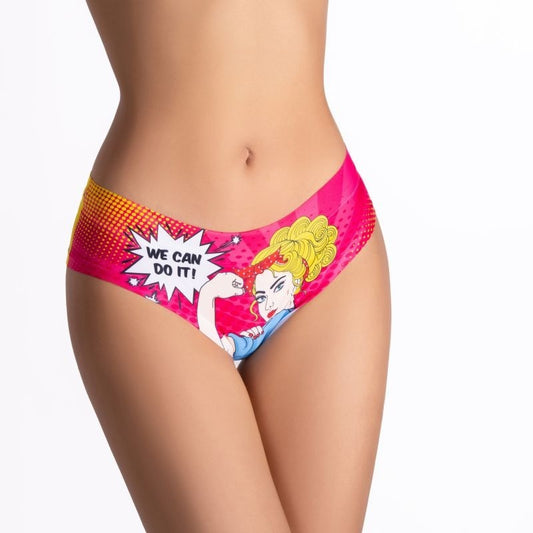 Comics Strong Girl Slip by Mememe Lingerie - G-Strings, Panties and Shorts