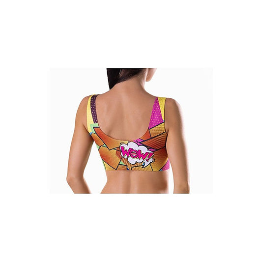 Mememe Lingerie Comics Hot Sexy Womens Crop Top - Bras and Bra Sets