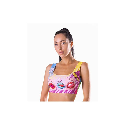 Mememe Lingerie Comics Hot Sexy Womens Crop Top - Bras and Bra Sets
