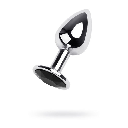 Metal Anal Plug w/ Gem by ToyFa - Butt Plugs