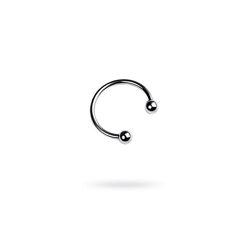 Metal Silver Metal Penis Erection Ring 3cm by ToyFa - Cock Rings