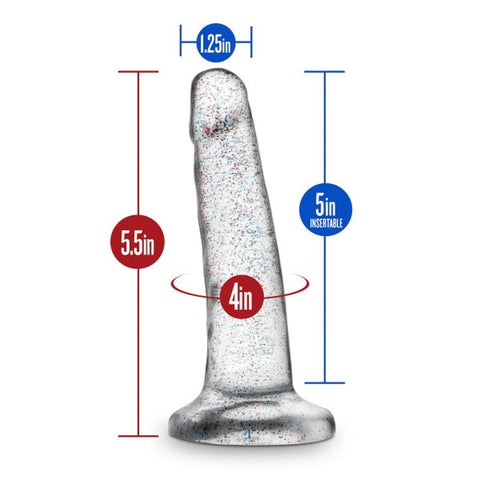 Naturally Yours Glitter Dong by Blush Novelties - Realistic Dildos