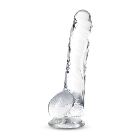 Naturally Yours 8" Crystaline Dildo Diamond - Realistic Dildos