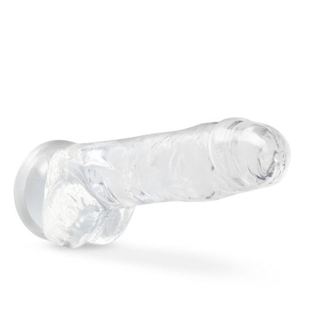 Naturally Yours 8" Crystaline Dildo Diamond - Realistic Dildos