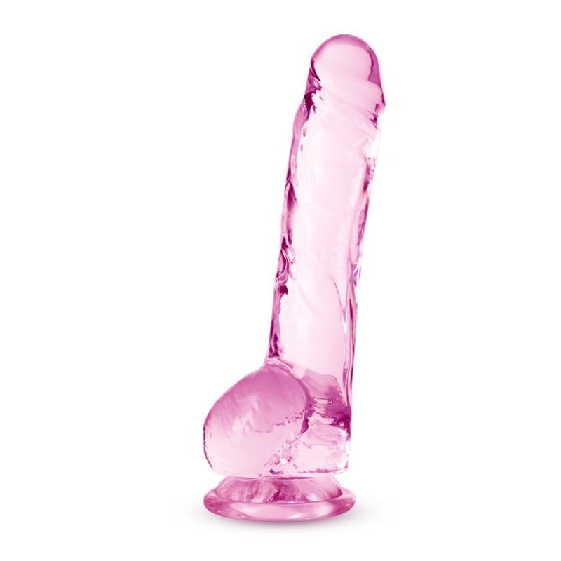 Naturally Yours 8" Crystaline Dildo Diamond - Realistic Dildos