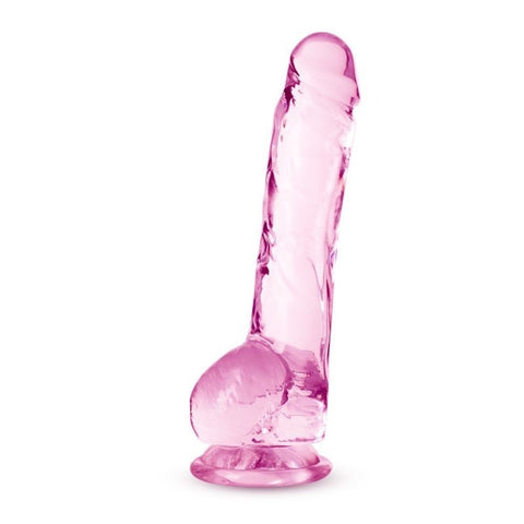 Naturally Yours 8" Crystaline Dildo Diamond - Realistic Dildos