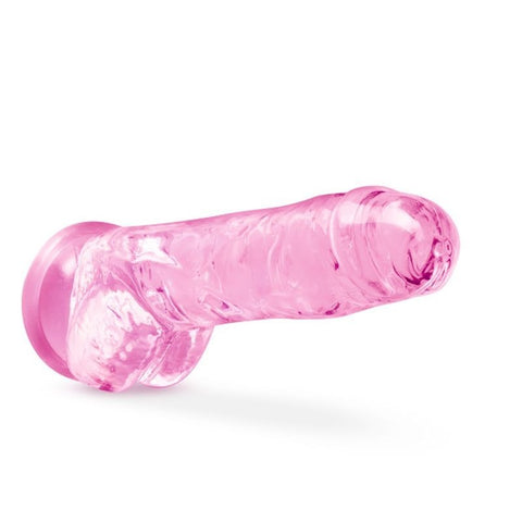 Naturally Yours 8" Crystaline Dildo Diamond - Realistic Dildos