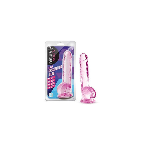 Naturally Yours 8 Inches Crystalline Realistic Dildo - Realistic Dildos