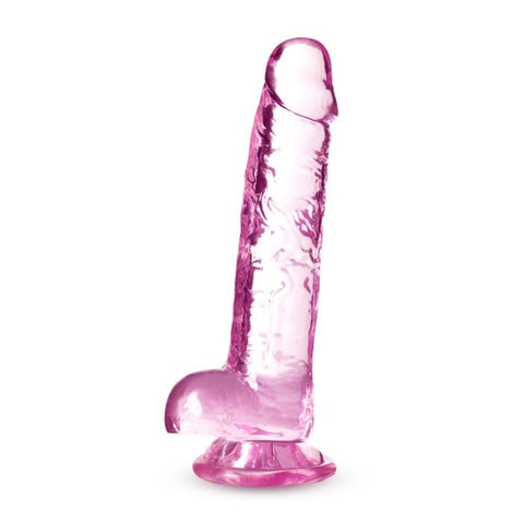 Naturally Yours 7" Crystaline Dildo Diamond - Realistic Dildos
