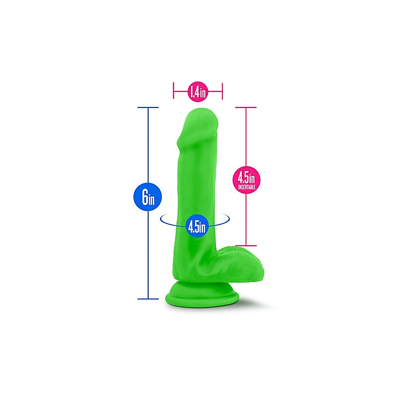 Neo Dual Density Realistic Cock With Balls - Realistic Dildos