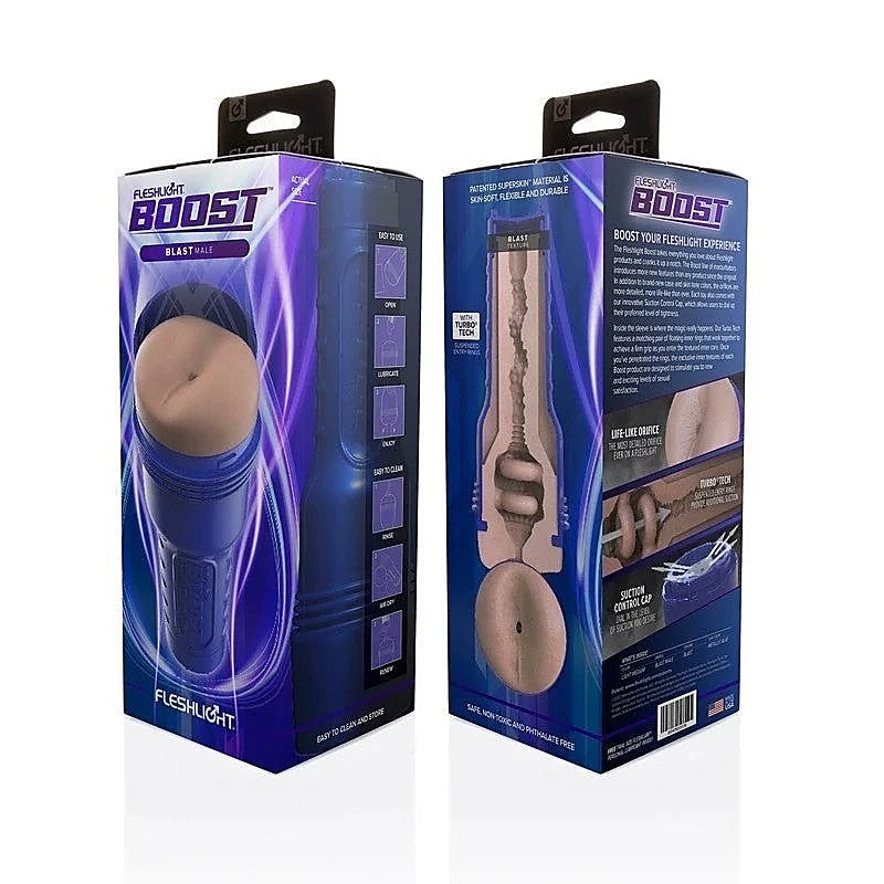 Boost Blast Male Pleasure Stroker by Fleshlight - Fleshlight Male Masturbators