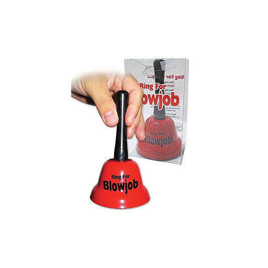 Premium Flashy Red Hand Bell by Ozze Creations - Party Gifts and Novelties