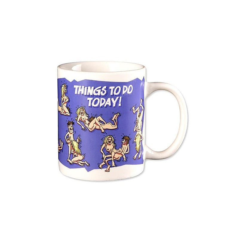 Things To Do Today Hilarious Coffee Mug by Ozze Creations - Party Gifts and Novelties
