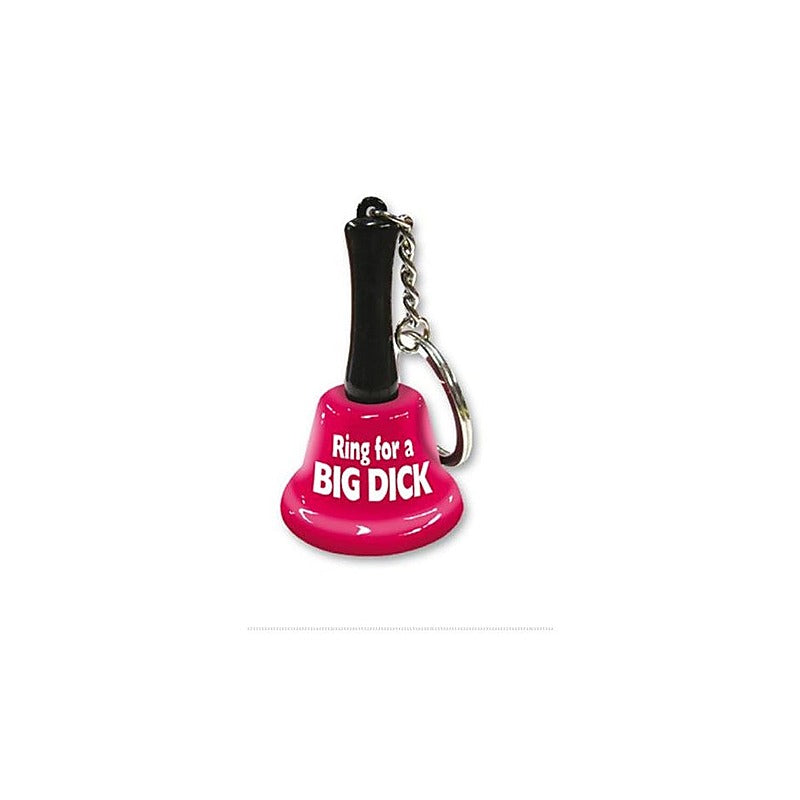 Novelty Ring For A Big Dick Mini Bell Key Chain - Party Gifts and Novelties