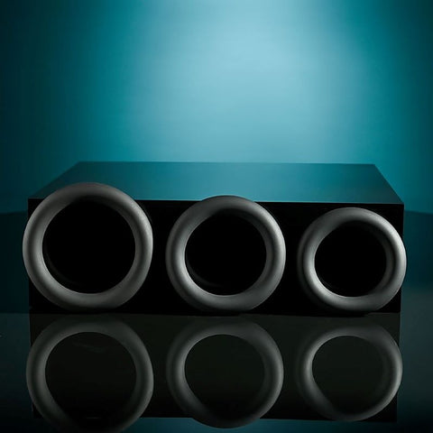 Pleasure-Enhancing 3-Cock Ring Circus Set by Evolved - Cock Rings