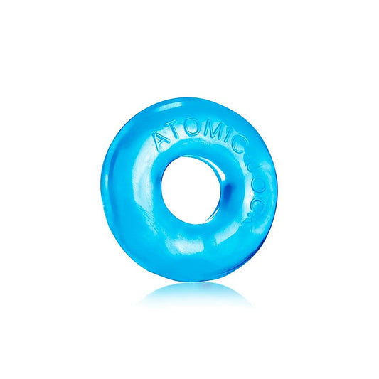 OxBalls Donut 2 Mens Stretchy Cock Ring Large Ice Blue - Stretchy Cock Rings