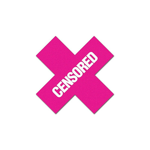 Peekaboo Fashionable Nipple Pasties Censored - Fancy Dress Ups