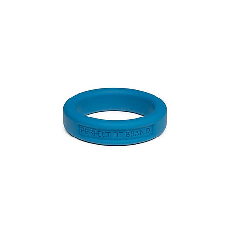 Classic Medium Stretch Silicone Penis Ring By Perfect Fit - Stretchy Cock Rings