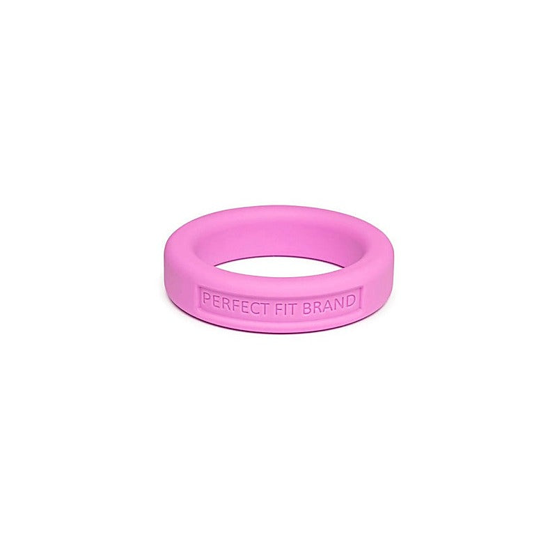 Classic Medium Stretch Silicone Penis Ring By Perfect Fit - Stretchy Cock Rings