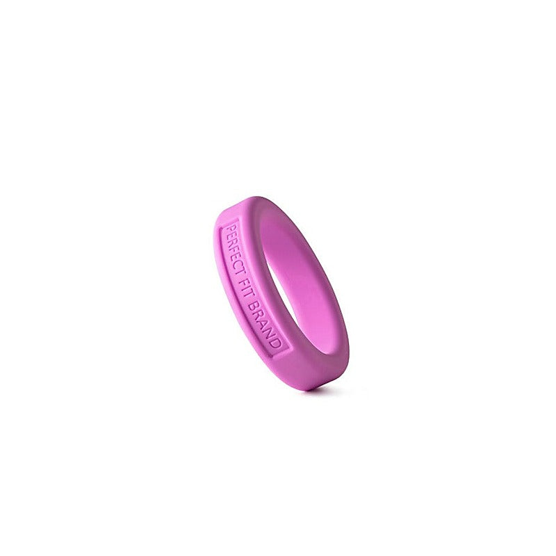 Classic Medium Stretch Silicone Penis Ring By Perfect Fit - Stretchy Cock Rings