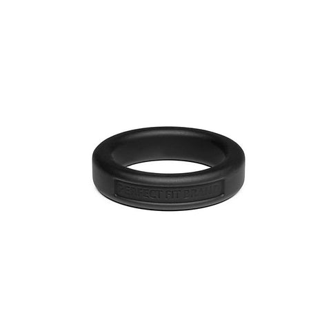 Classic Medium Stretch Silicone Penis Ring By Perfect Fit - Stretchy Cock Rings