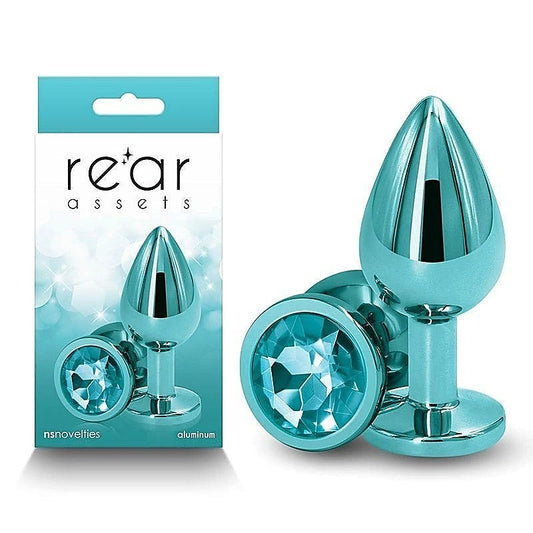 Luxurious Aluminum Anal Plug - Rear Assets GEM - Butt Plugs