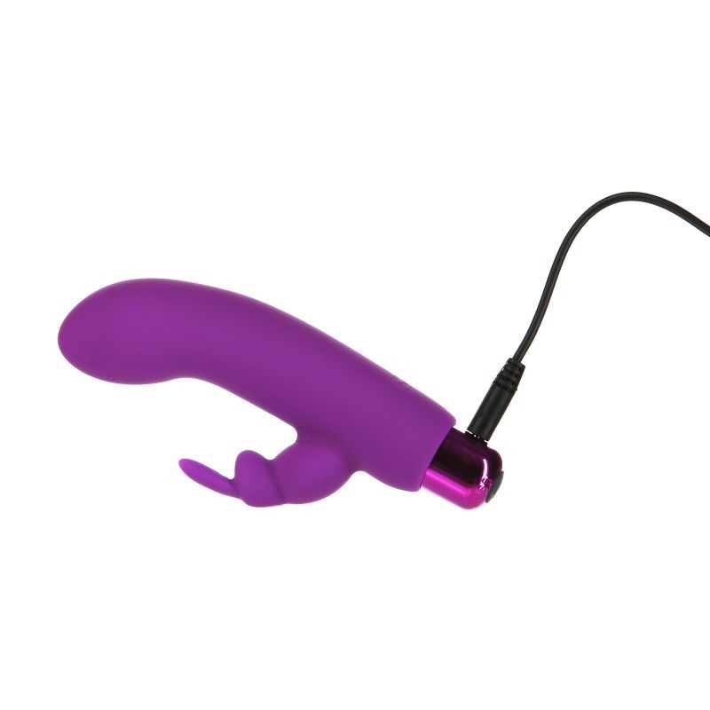 Alices Bunny Rechargeable Bullet w/ Rabbit Sleeve - Bullet Vibrators