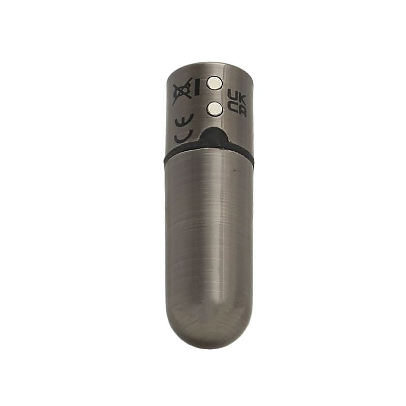 Power Bullet First Class 6 cm Rechargeable Bullet Vibrator With Crystal Button - Bullet Vibrators