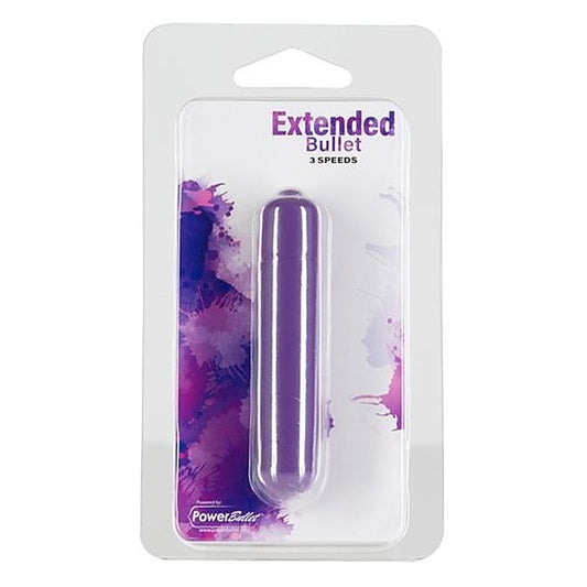 Power Bullet Extended 9 cm 3 Speed Vibrating Bullet Massager - Bullet Vibrators