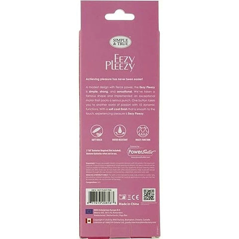 PowerBullet Eezy Pleezy 10 Speed 18 cm Bullet Vibrator - Bullet Vibrators