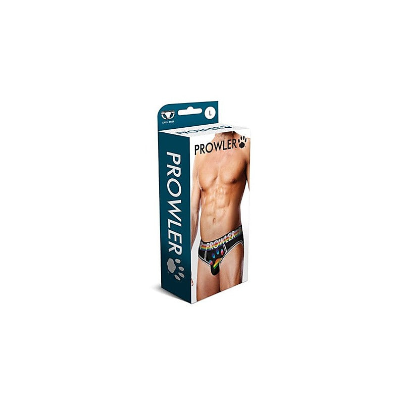 Oversized Paw Open Back Mens Brief by Prowler - Mens Briefs And Boxers